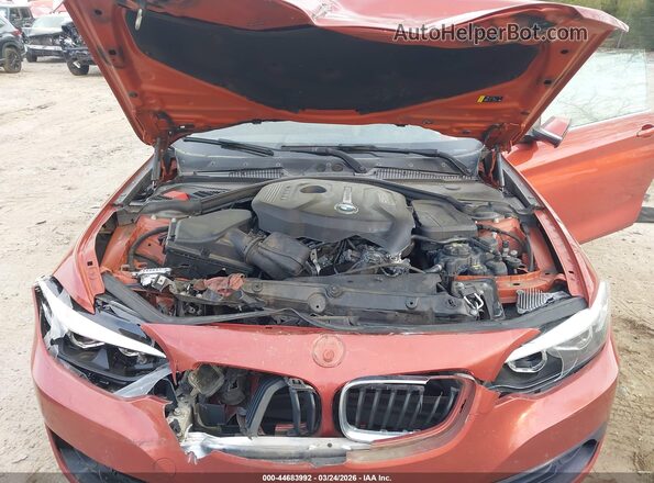 WBA2J3C57K7D35720 2019 BMW 2 SERIES Orange Вид ззаду