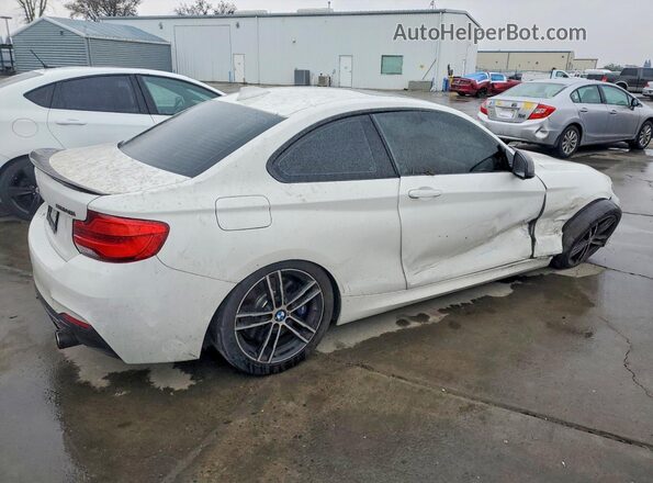 WBA2J5C53JVC07349 2018 BMW M2 White Tył prawy