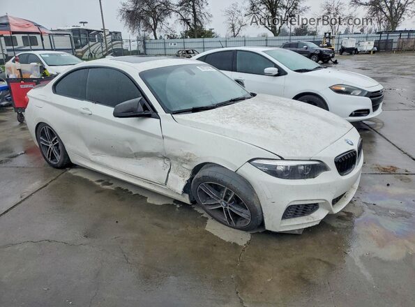 WBA2J5C53JVC07349 2018 BMW M2 White Przód prawy