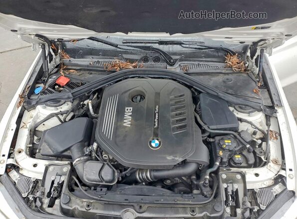 WBA2J5C53JVC07349 2018 BMW M2 White Widok wnętrza z tyłu