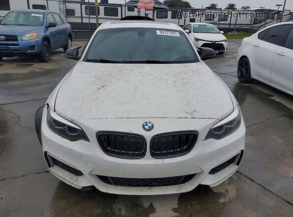 WBA2J5C53JVC07349 2018 BMW M2 White Widok z przodu