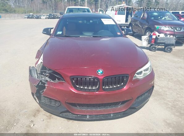 WBA2J5C58JVC07248 2018 BMW M2 Orange Vista frontal