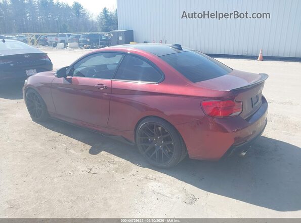 WBA2J5C58JVC07248 2018 BMW M2 Orange Trasero izquierdo