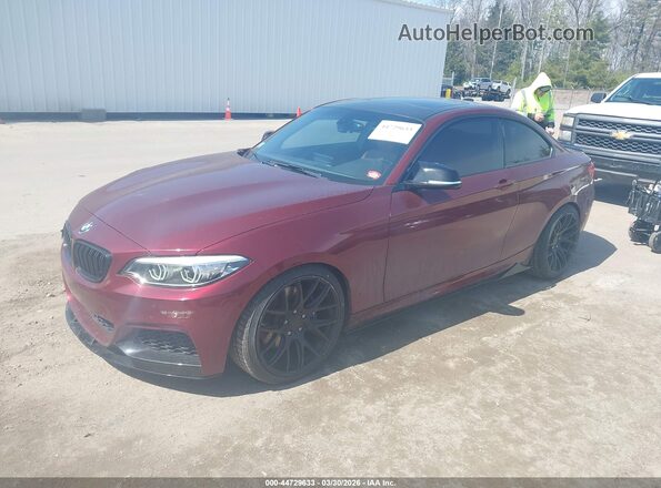 WBA2J5C58JVC07248 2018 BMW M2 Orange Vista tres cuartos delantera izquierda