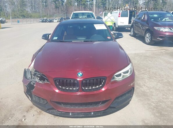WBA2J5C58JVC07248 2018 BMW M2 Orange Vista del cuadro de instrumentos
