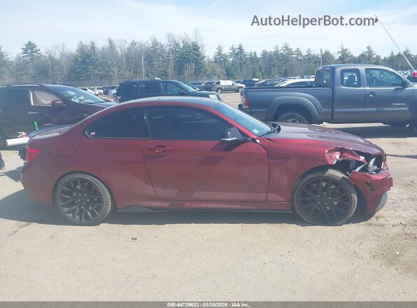 WBA2J5C58JVC07248 2018 BMW M2 Orange Vista interior trasera