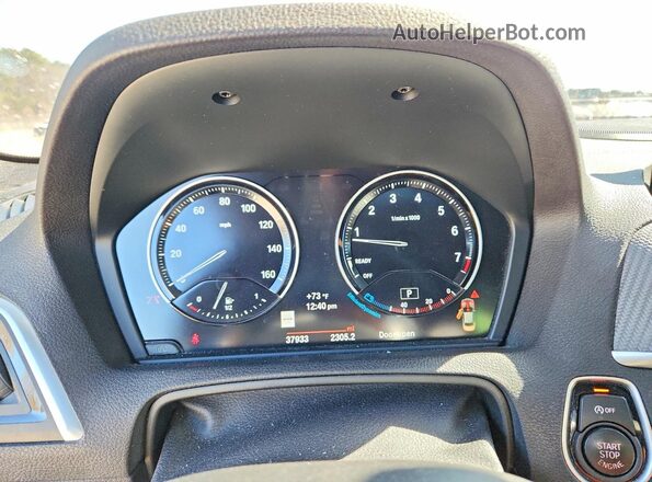 WBA2J7C06M7G67078 2021 BMW M2 Black Вид щитка приладів