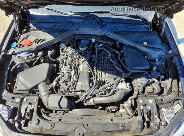 WBA2J7C06M7G67078 2021 BMW M2 Black Вид задньої частини салону
