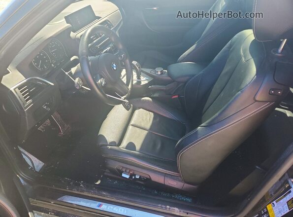 WBA2J7C06M7G67078 2021 BMW M2 Black Вид салону спереду