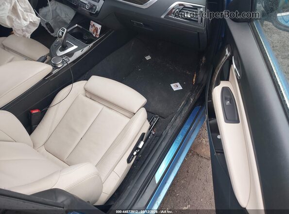 WBA2K1C03L7F02047 2020 BMW 2 SERIES Blue წინა სალონის ხედი