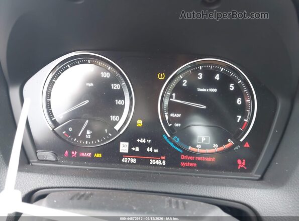 WBA2K1C03L7F02047 2020 BMW 2 SERIES Blue უკანა სავარძლების ხედი