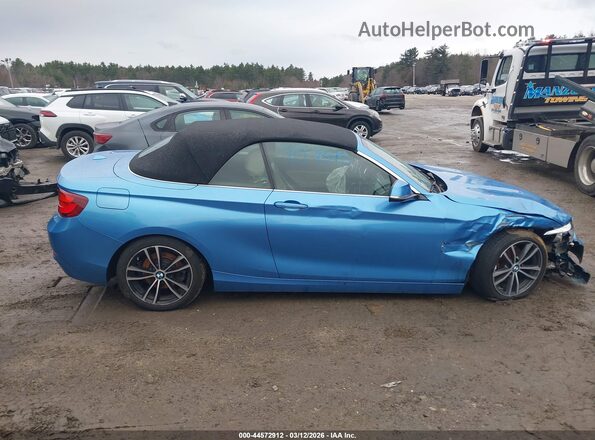 WBA2K1C03L7F02047 2020 BMW 2 SERIES Blue უკანა სალონის ხედი