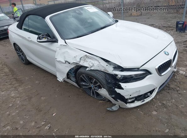 WBA2K1C50KVD41789 2019 BMW 2 SERIES White Vista frontal