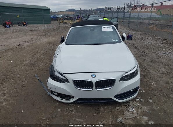 WBA2K1C50KVD41789 2019 BMW 2 SERIES White Vista del cuadro de instrumentos