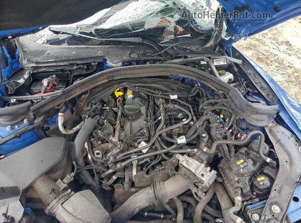 WBA2K1C53K7D56601 2019 BMW 2 SERIES Синий Вид задней части салона