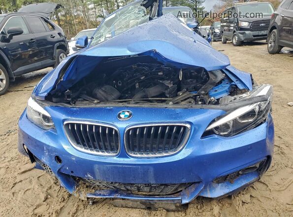 WBA2K1C53K7D56601 2019 BMW 2 SERIES Синий Вид спереди