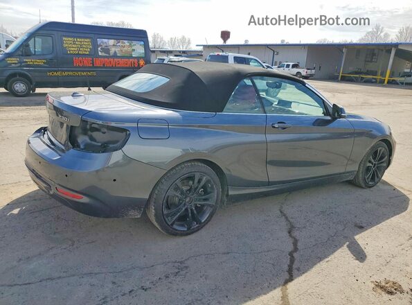 WBA2K1C59JVD41367 2018 BMW 2 SERIES Gray Trasero derecho