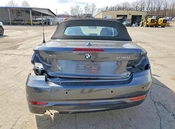 WBA2K1C59JVD41367 2018 BMW 2 SERIES Gray Vista trasera
