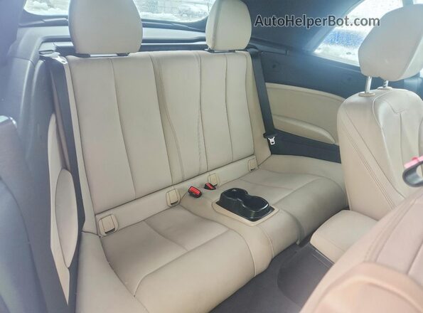 WBA2K1C59KVD42228 2019 BMW 2 SERIES Blue Rear seats view