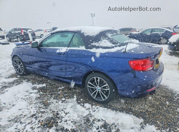 WBA2K1C59KVD42228 2019 BMW 2 SERIES Blue Rear left