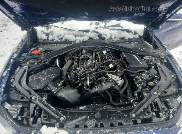 WBA2K1C59KVD42228 2019 BMW 2 SERIES Blue Rear interior view