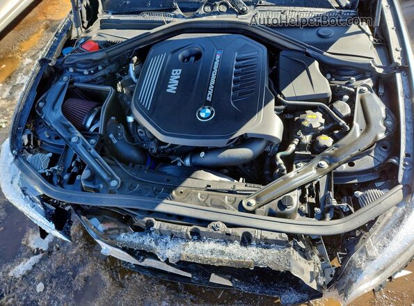 WBA2L3C31HV667338 2017 BMW M2 Gray Vista interior trasera
