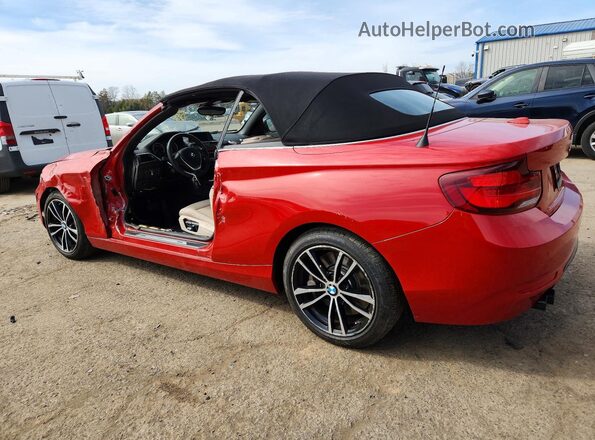 WBA2M7C01M7H92352 2021 BMW 2 SERIES Красный Задняя левая четверть