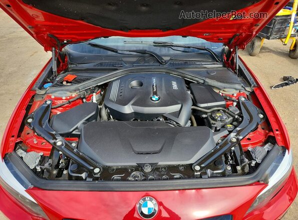 WBA2M7C01M7H92352 2021 BMW 2 SERIES Красный Вид задней части салона