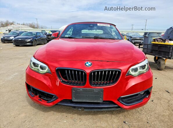 WBA2M7C01M7H92352 2021 BMW 2 SERIES Красный Вид спереди