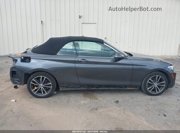 WBA2M7C5XJVD51435 2018 BMW 2 SERIES Gray Rear interior view
