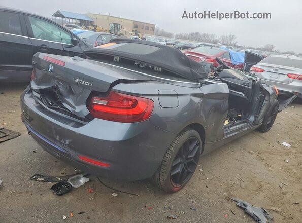 WBA2M9C31H7A47841 2017 BMW 2 SERIES Серый Задняя правая четверть