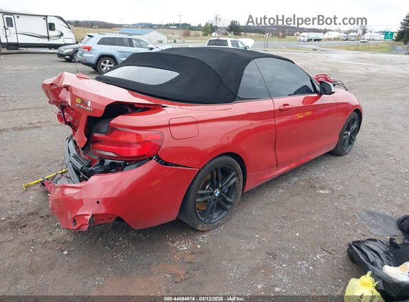 WBA2N1C56JVC27785 2018 BMW M2 Red Tył prawy