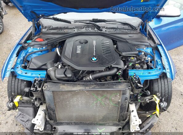 WBA2N3C57JVC29296 2018 BMW M2 Blue Rear view