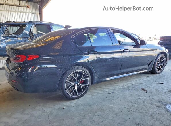 WBA33AG02NCK93581 2022 BMW 5 SERIES Black Հետևի աջ