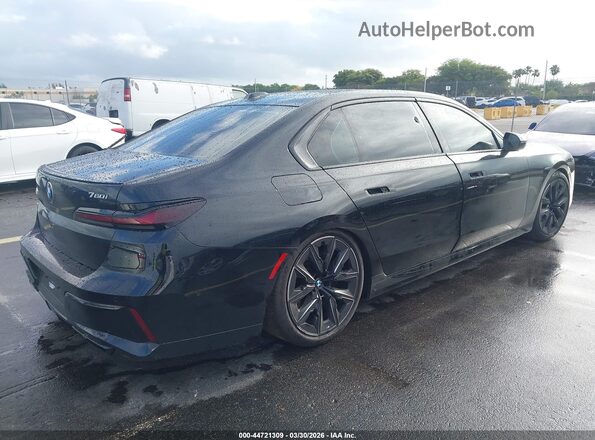 WBA33EJ01RCP90837 2024 BMW 7 SERIES Black Rear right