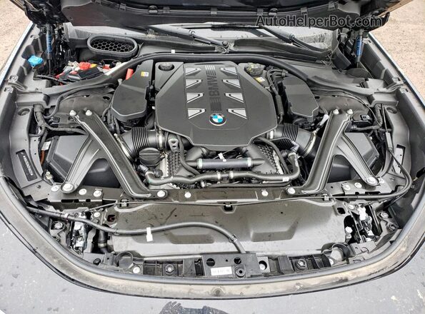 WBA33EJ04SCV85213 2025 BMW 7 SERIES Black Vista del compartimento del motor
