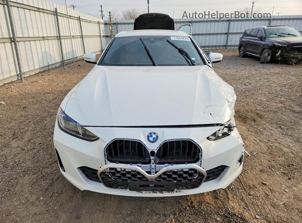 WBA33FB09SFU78824 2025 BMW 4 SERIES White Դիմացի տեսք