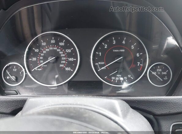 WBA3V7C58G5A27877 2016 BMW 4 SERIES Gray Widok tylnych siedzeń
