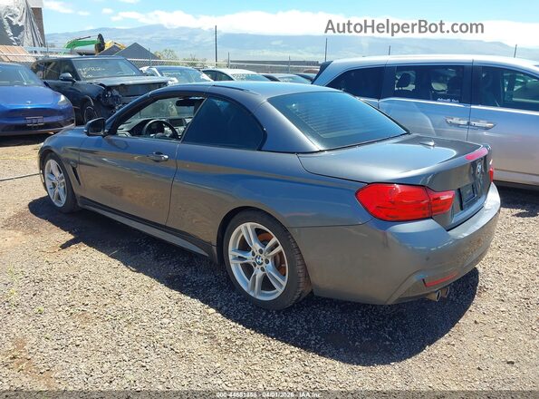 WBA3V7C58G5A27877 2016 BMW 4 SERIES Gray Tył lewy