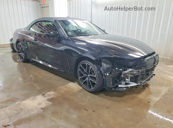 WBA43AT01NCH81207 2022 BMW 4 SERIES Black Front right