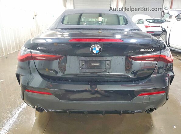 WBA43AT01NCH81207 2022 BMW 4 SERIES Black Rear view