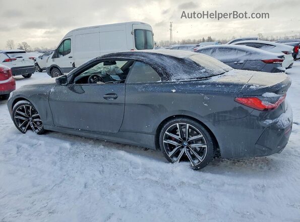 WBA43AT02PCL40475 2023 BMW 4 SERIES Charcoal Rear left