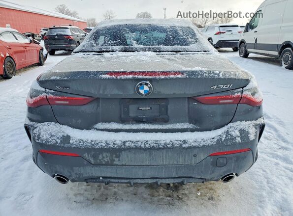 WBA43AT02PCL40475 2023 BMW 4 SERIES Charcoal Rear view