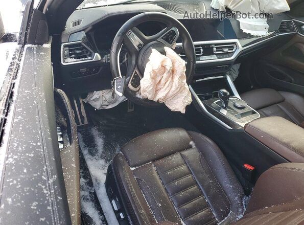 WBA43AT02PCL40475 2023 BMW 4 SERIES Charcoal Dashboard view
