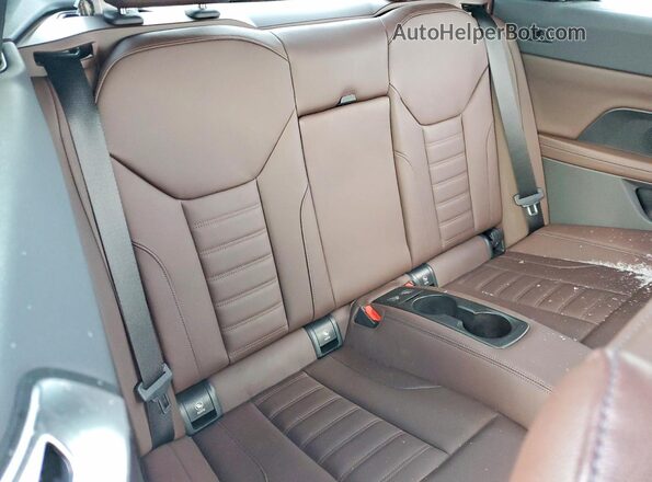 WBA43AT02PCL40475 2023 BMW 4 SERIES Charcoal Rear seats view