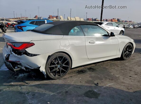 WBA43AT03PCL32501 2023 BMW 4 SERIES White Rear right