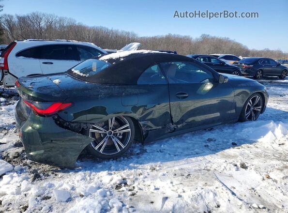 WBA43AT08RCP28460 2024 BMW 4 SERIES Green Rear right