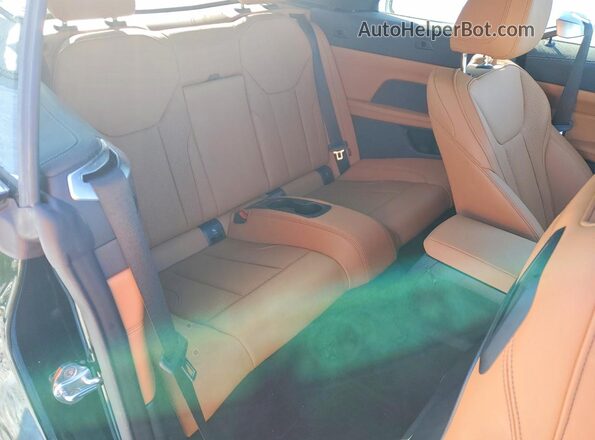 WBA43AT08RCP28460 2024 BMW 4 SERIES Green Rear seats view