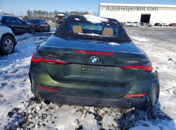 WBA43AT08RCP28460 2024 BMW 4 SERIES Green Rear view