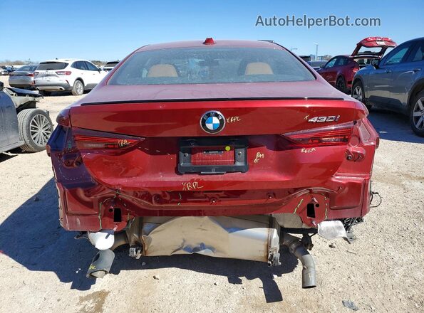 WBA43DA06SCS18442 2025 BMW 4 SERIES Red Հետևի տեսք